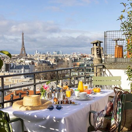 Le Littre Hotel Paris Eksteriør billede
